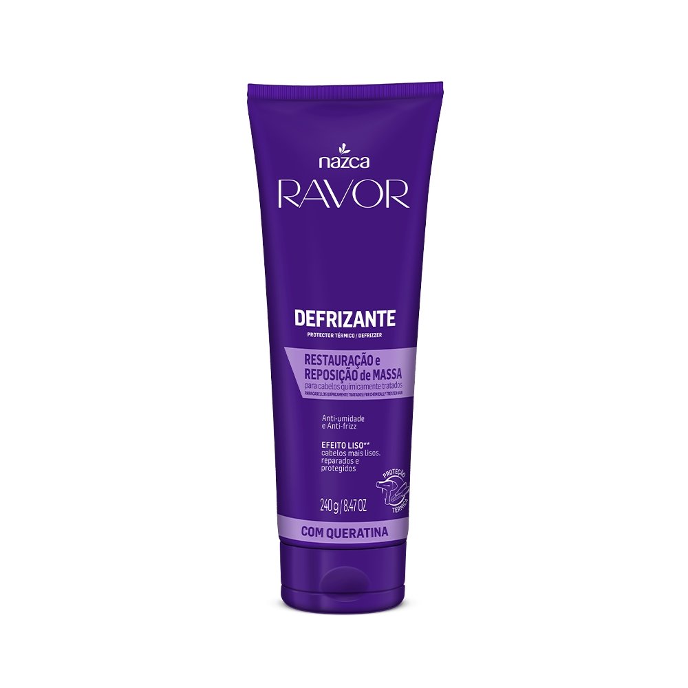 Defrizante Ravor Quimica Tratamento 240g Roxo Nazca