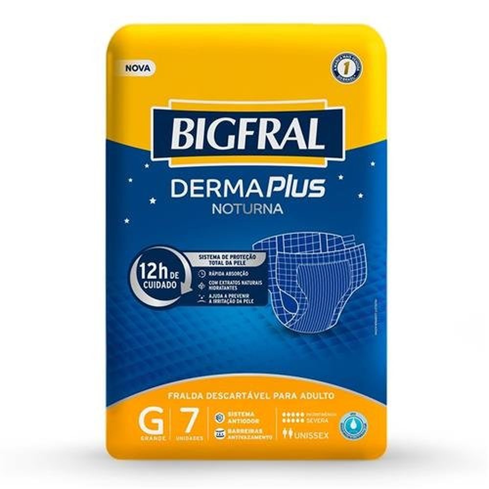 Bigfral Derma Plus Noturna G 8X7 Unidades-Unidade/1