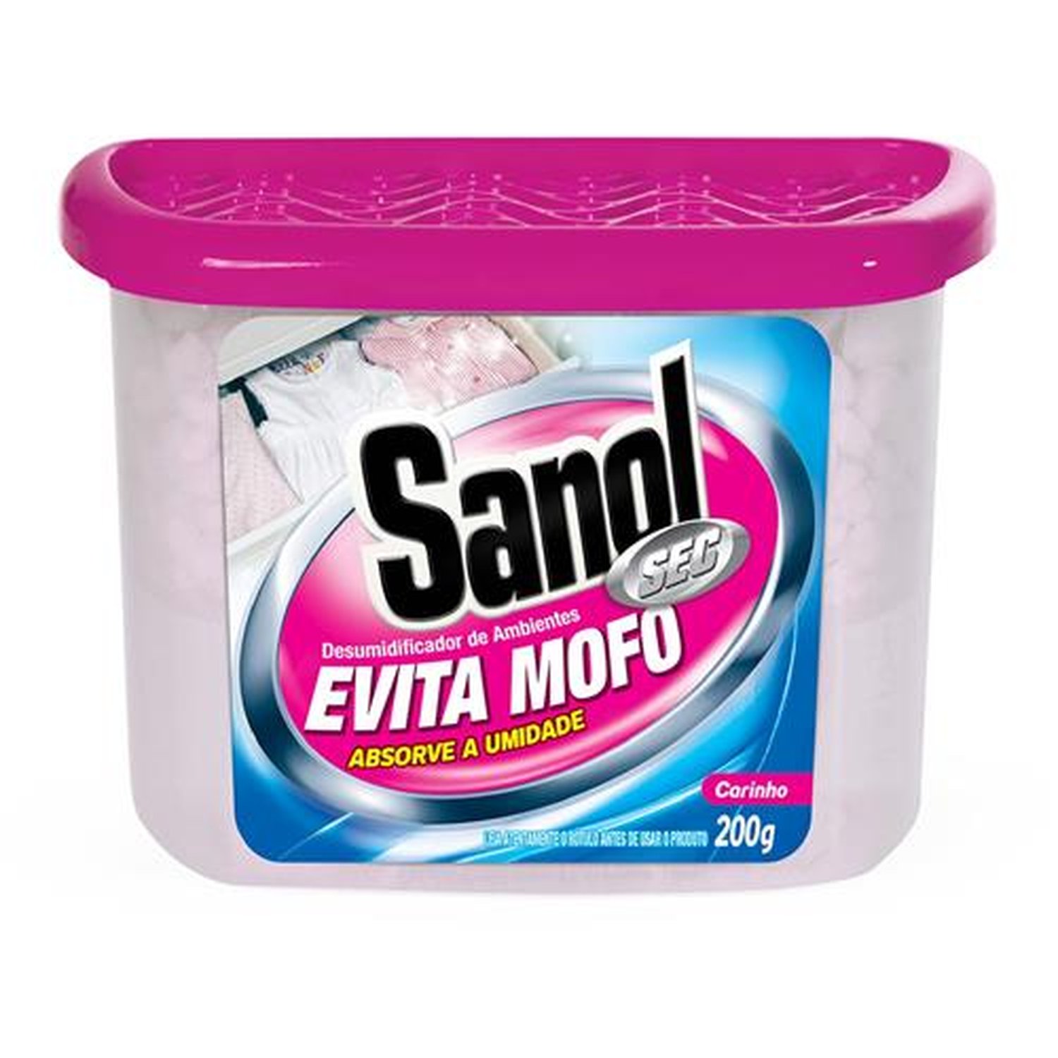 Evita Mofo Sanol Sec Carinho 12X200G