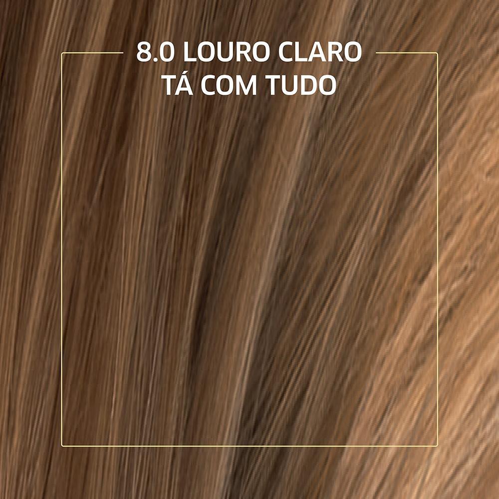 Tinta de Cabelo Biocolor Creme Mini Kit 8.0 Louro Claro Radiante