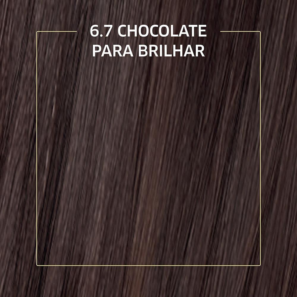 Tinta de Cabelo Biocolor Mini kit 6.7 Chocolate