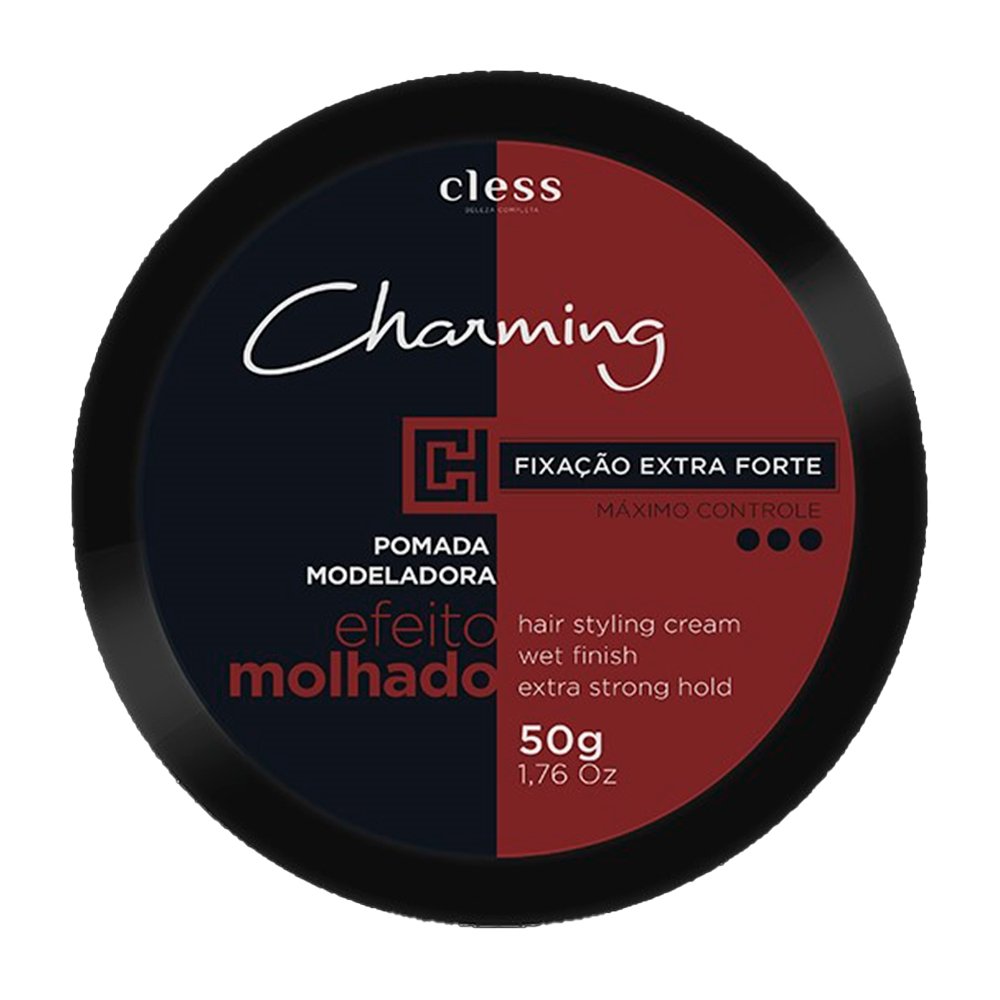 Pomada Modeladora Charming Extra Forte Efeito Molhado 50g