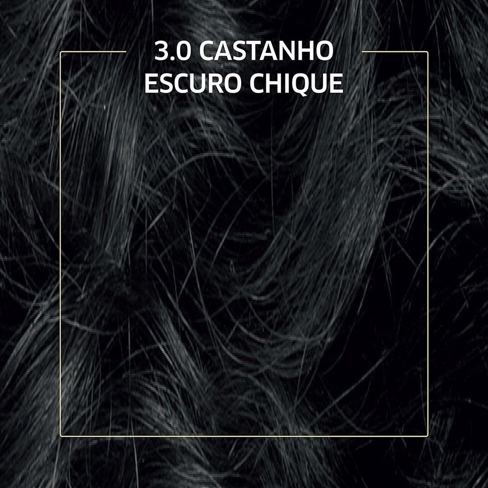 Tinta de Cabelo Biocolor Creme Mini Kit 3.0 Castanho Escuro Chic