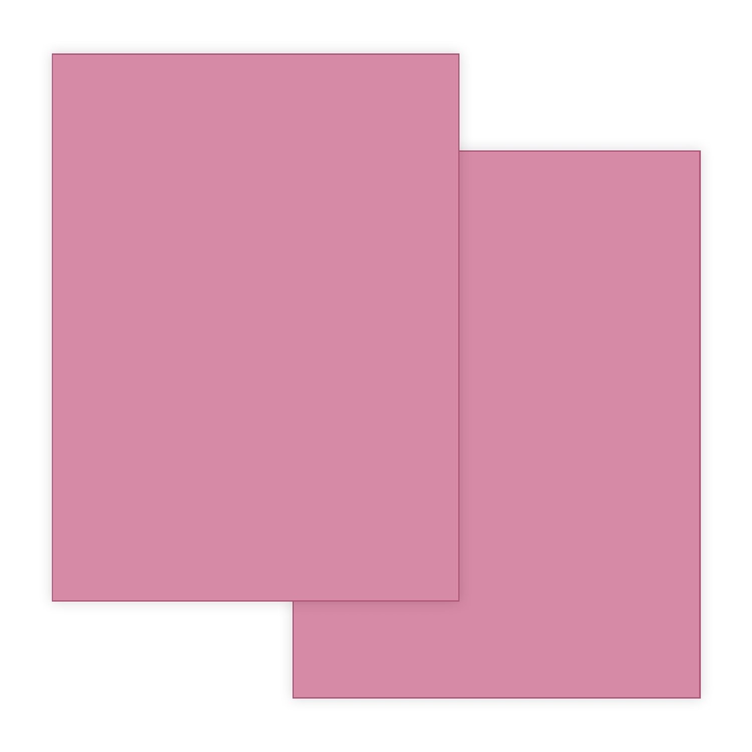 Cartolina Escolar Milenium Rosa, 50x66cm, Gramatura 140g, 100 Folhas