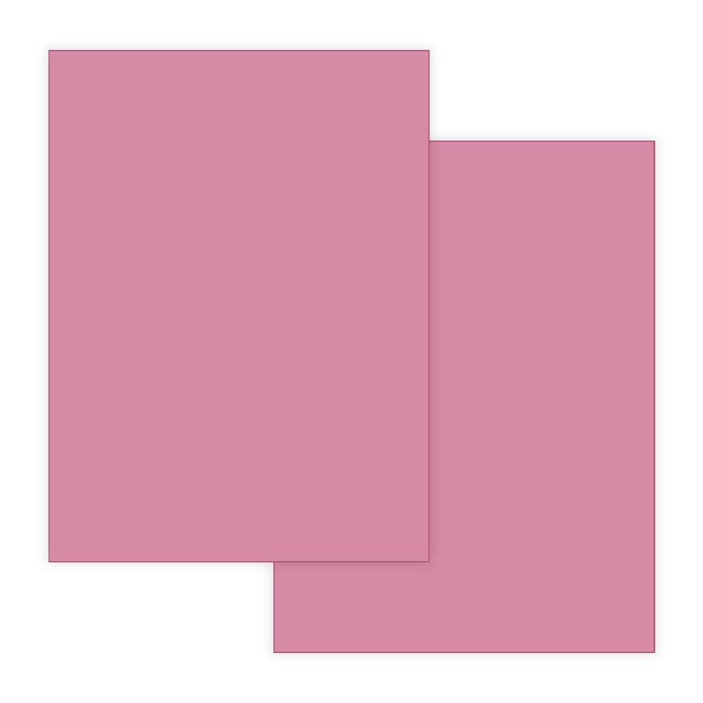 Cartolina Escolar Milenium Rosa, 50x66cm, Gramatura 140g, 100 Folhas