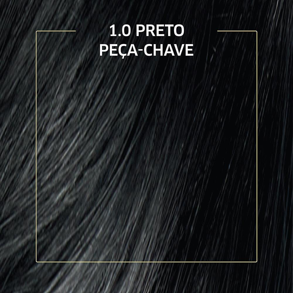 Tinta de Cabelo Biocolor Creme Mini Kit 1.0 Preto Peça Chave Fundamental