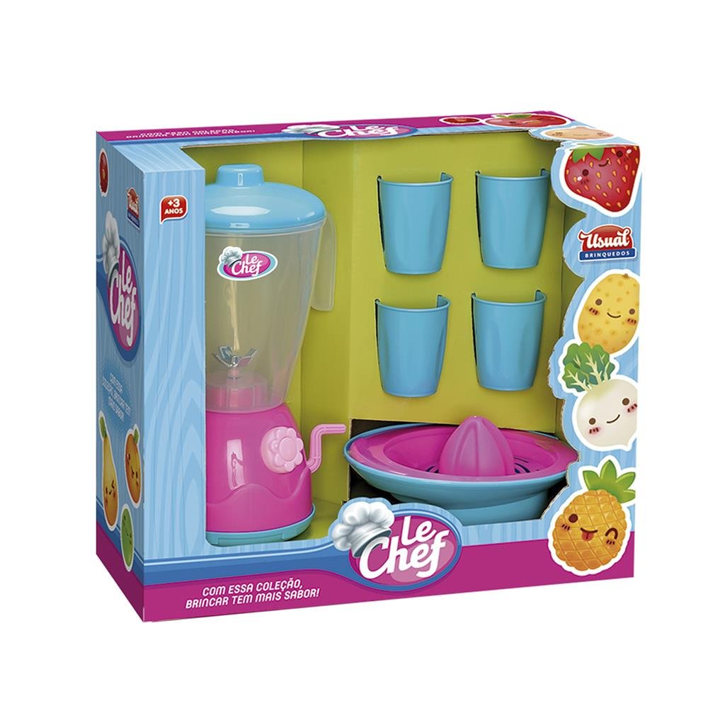 Kit Liquidificador Le Chef - Usual Brinquedos