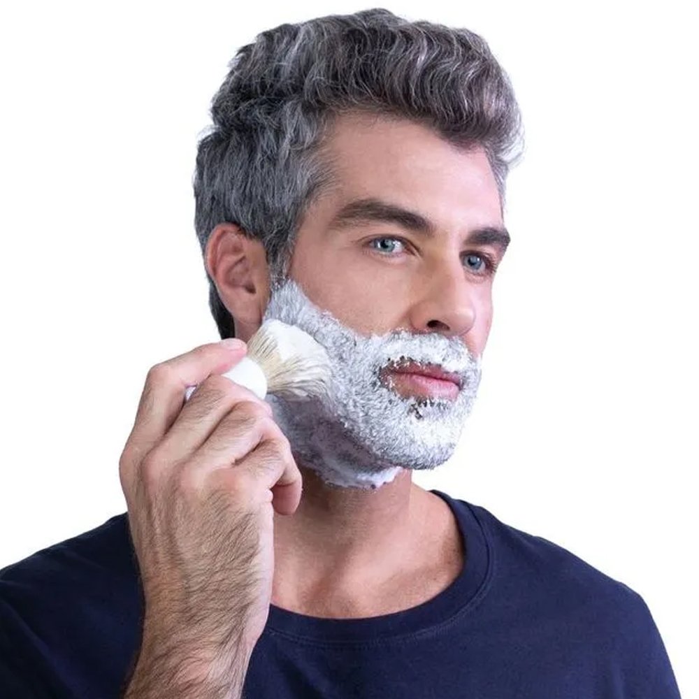 Creme de Barbear Bozzano Pele Sensível 65g Embalagem com 6 Unidades