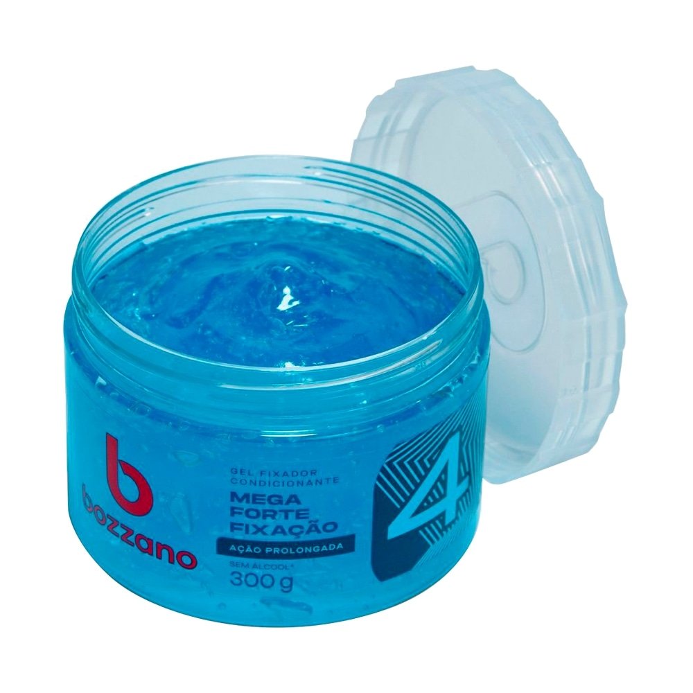 Gel Fixador Bozzano Azul Ação Prolongada 300g