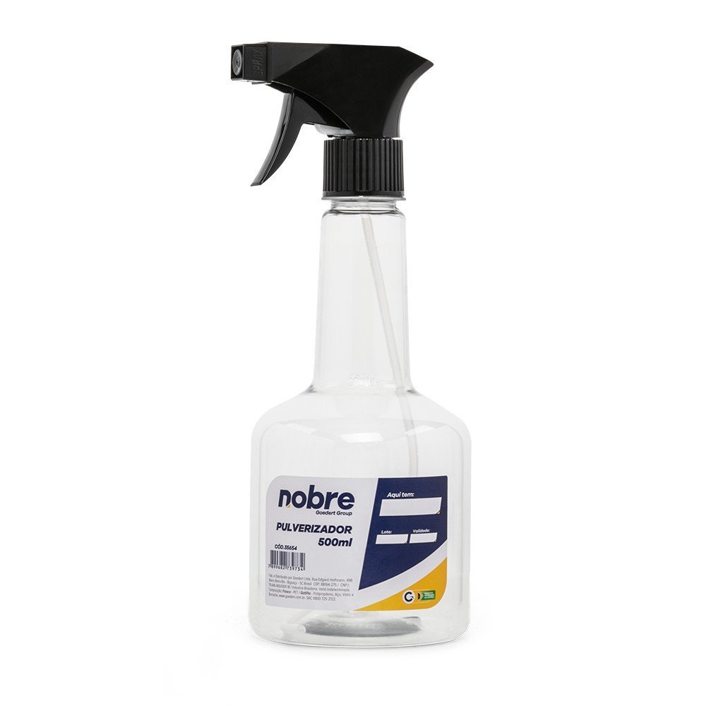 Pulverizador 500Ml Transparente Nobre