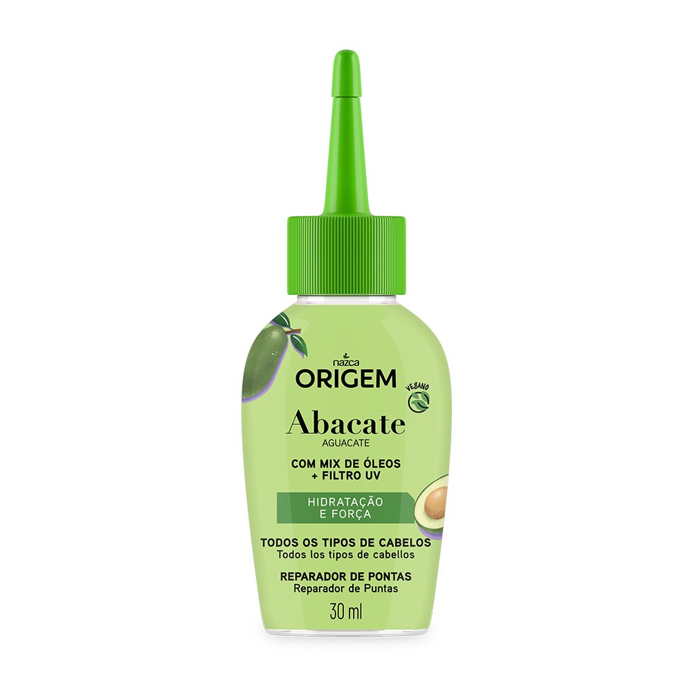 Reparador de Pontas Nazca Origem Abacate Vegano 30ml