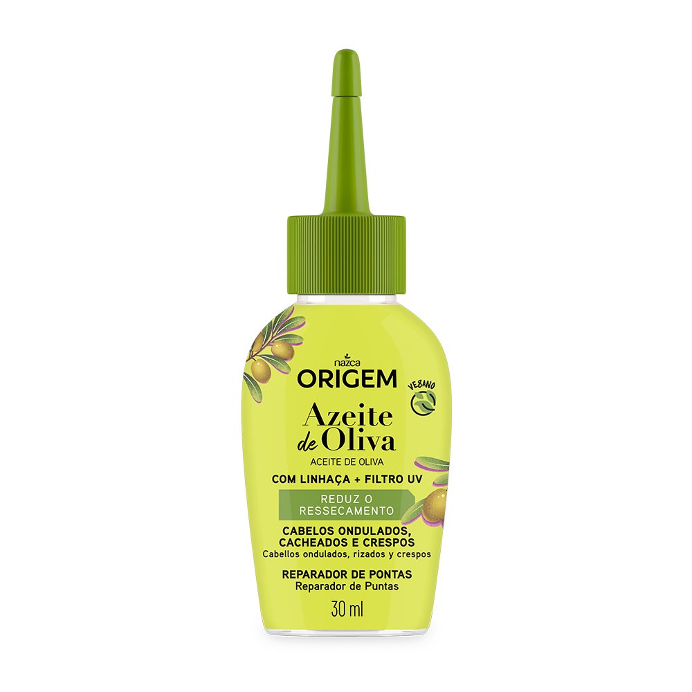 Reparador de Pontas Nazca Origem Azeite de Oliva Vegano 30ml