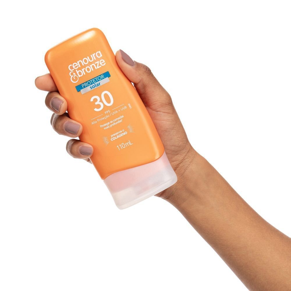 Protetor Solar Cenoura Bronze FPS30 110ml