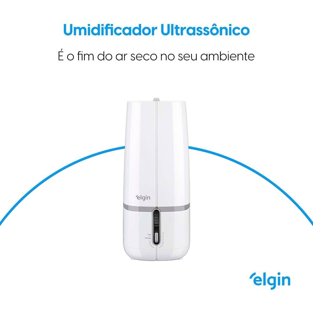 Umidificador de Ar Elgin UNZN02N0NA, 2 Litros, Branco, Bivolt
