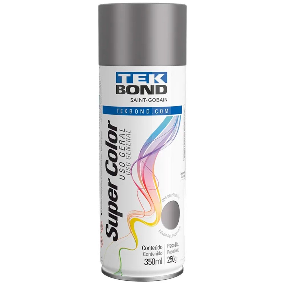 Tinta Spray Tekbond Uso Geral Grafite 350ml