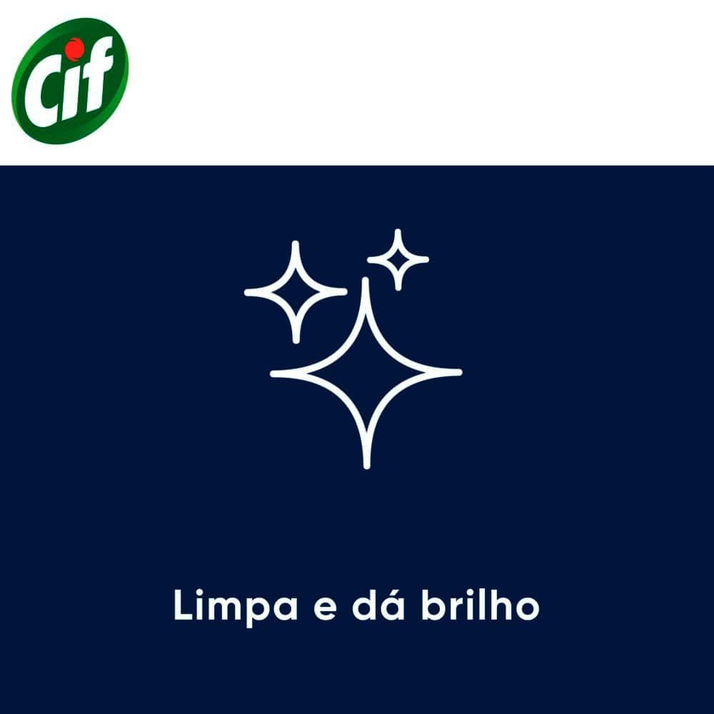 Limpador Cif Cremoso Limpeza Profunda Branco 450ml
