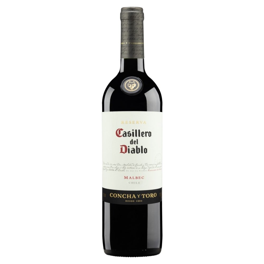 Vinho Chileno Casillero Del Diablo Malbec Tinto 750ml