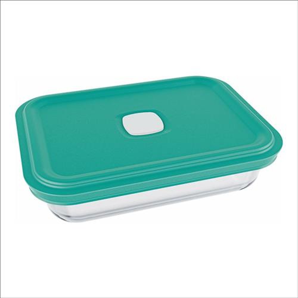 Tigela Facilita 750mL Vidro Incolor com Tampa Plastica Vap Cores Sortidas Marinex