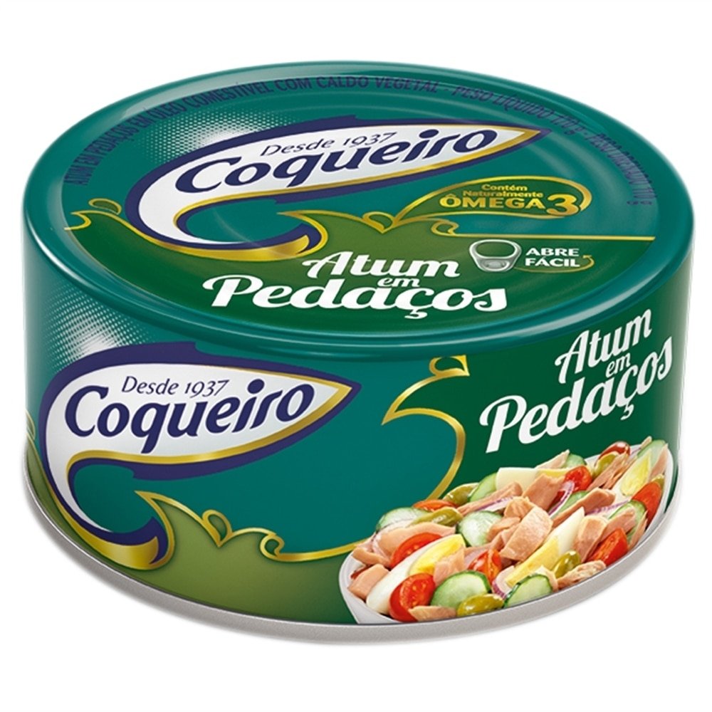 Atum Coqueiro em Pedaços ao Óleo 170g