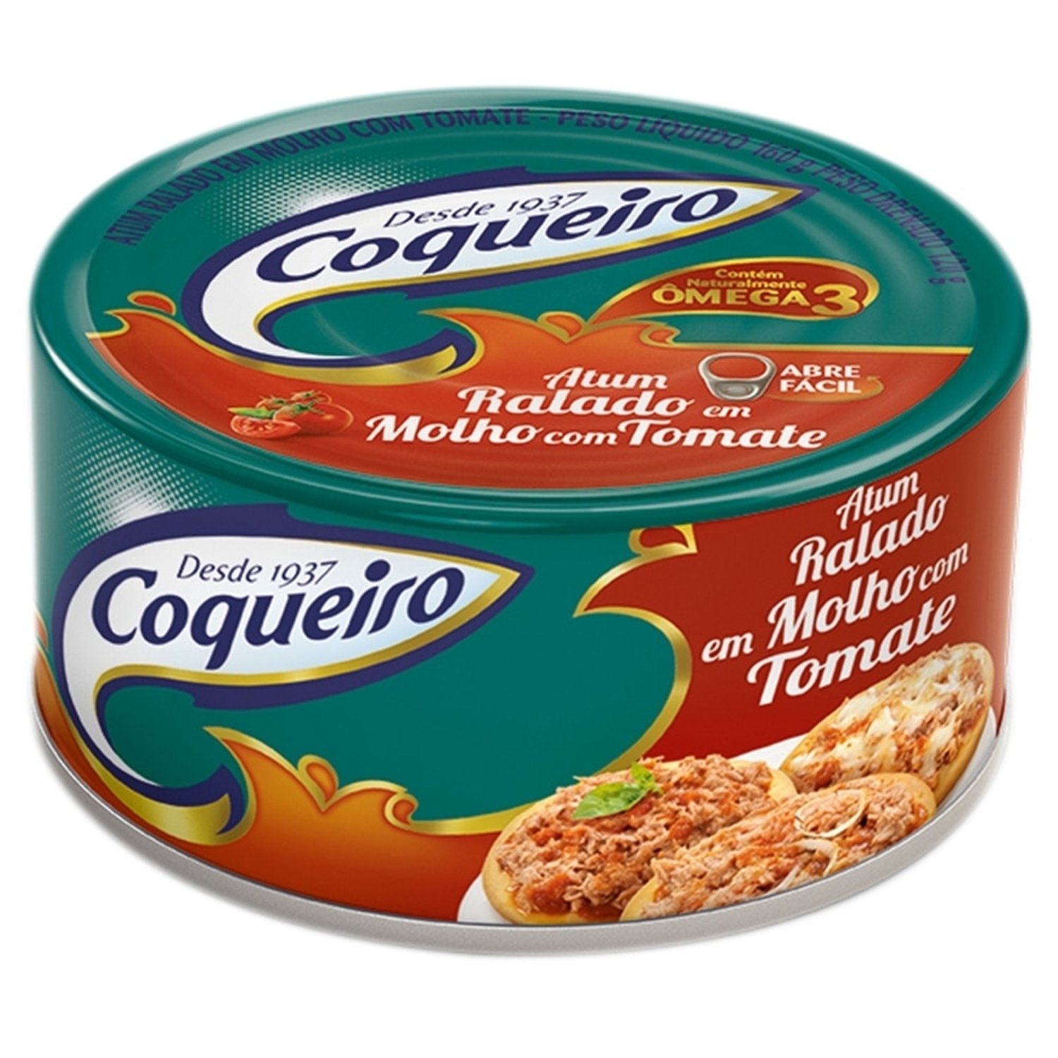 Atum Coqueiro Ralado ao Molho de Tomate 160g