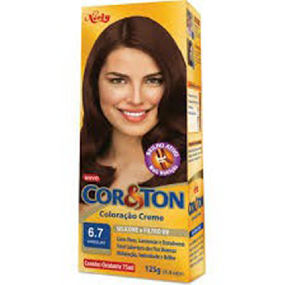 Tinta de Cabelo Cor&Ton 6.7 Chocolate 50g