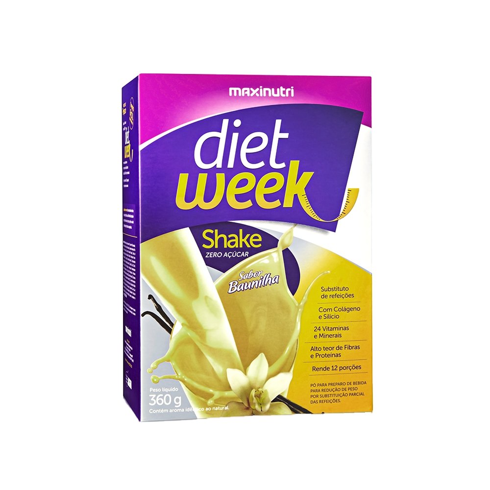 Shake Diet Week Maxinutri 360g Baunilha