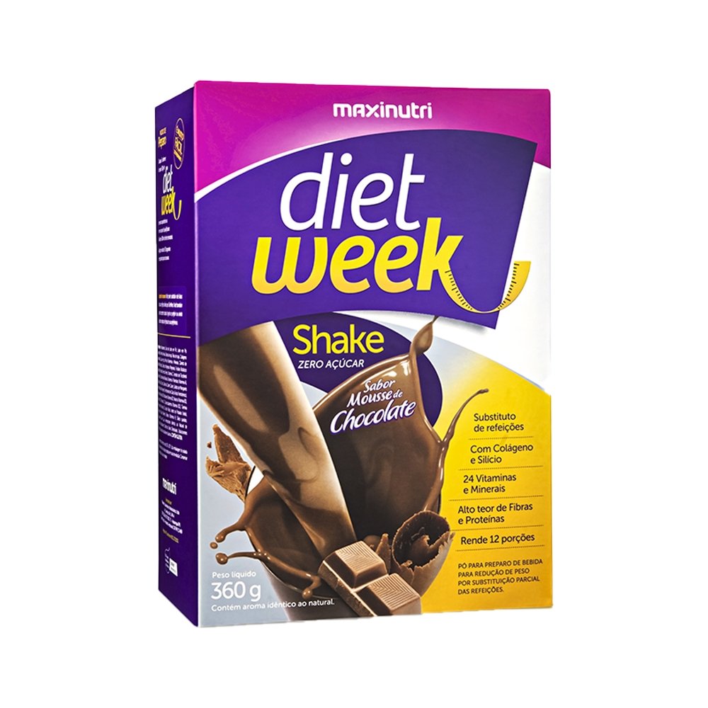 Shake Diet Week Maxinutri 360g Mousse Chocolate