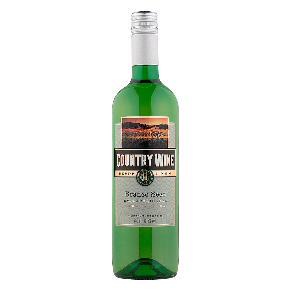 Vinho Country Wine Branco Seco 750ml