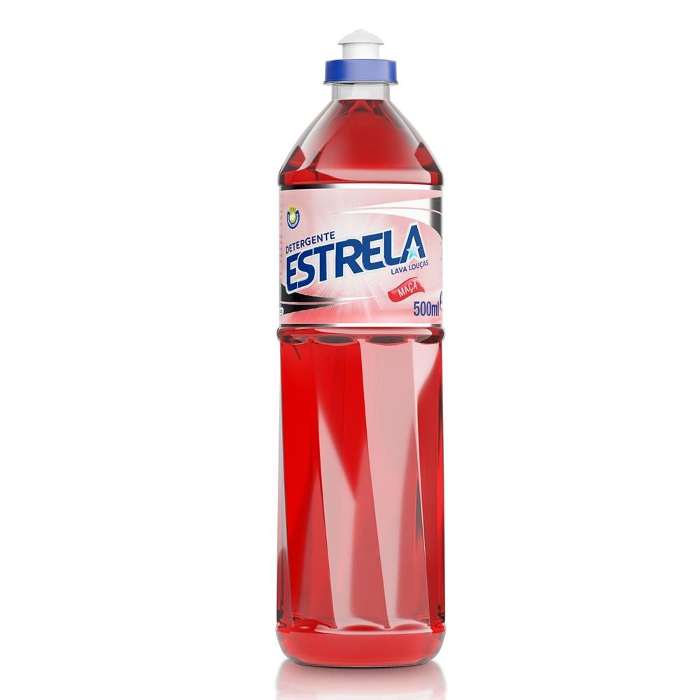 Detergente Estrela Maca 24X500 ml