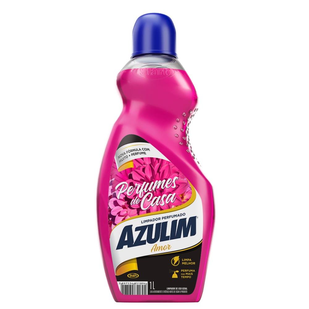 Limpador Perfumado 1l Amor Azulim
