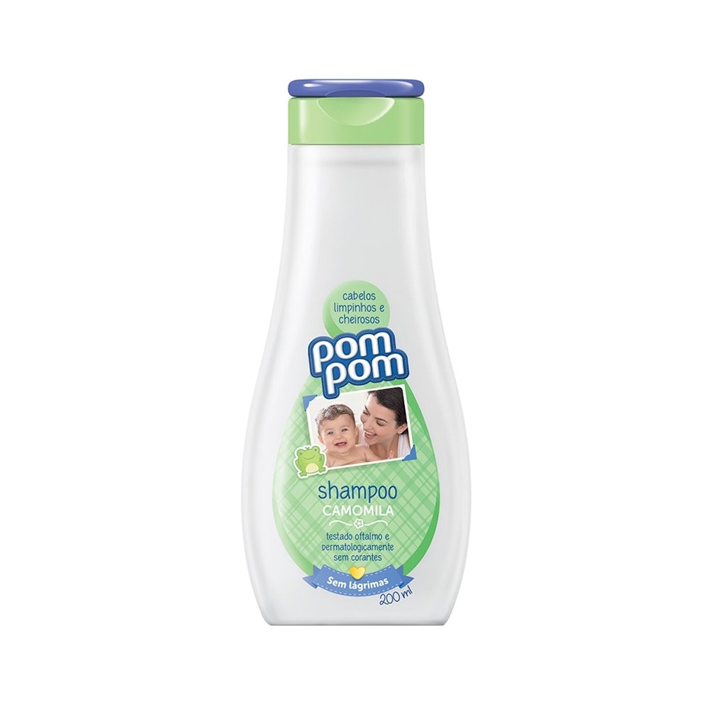 Shampoo Pom Pom Camomila - Embalagem c/ 1 unidade De 200ml