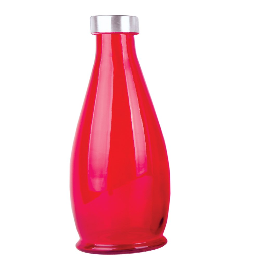 Garrafa De Vidro Acqua Color