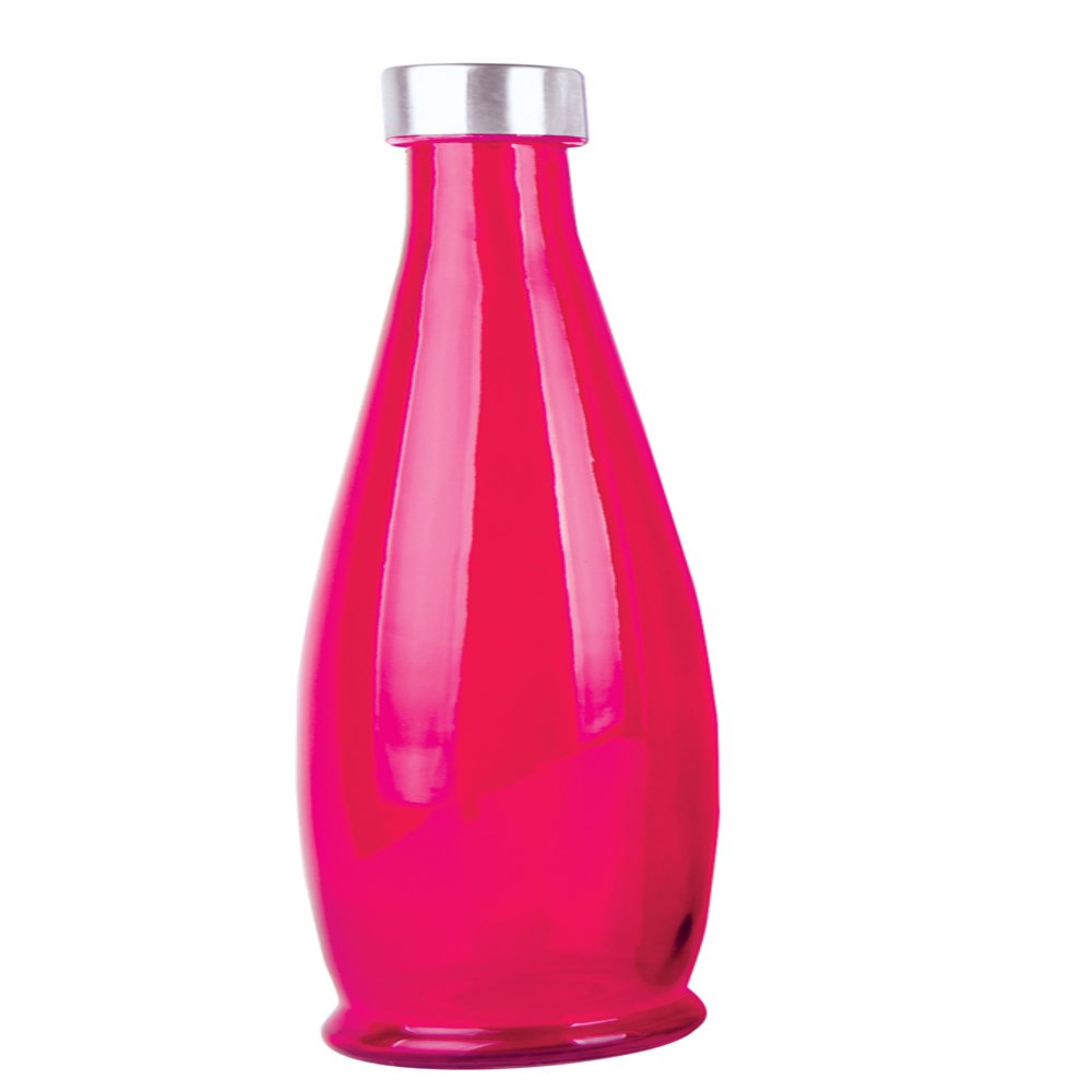 Garrafa De Vidro Acqua Color