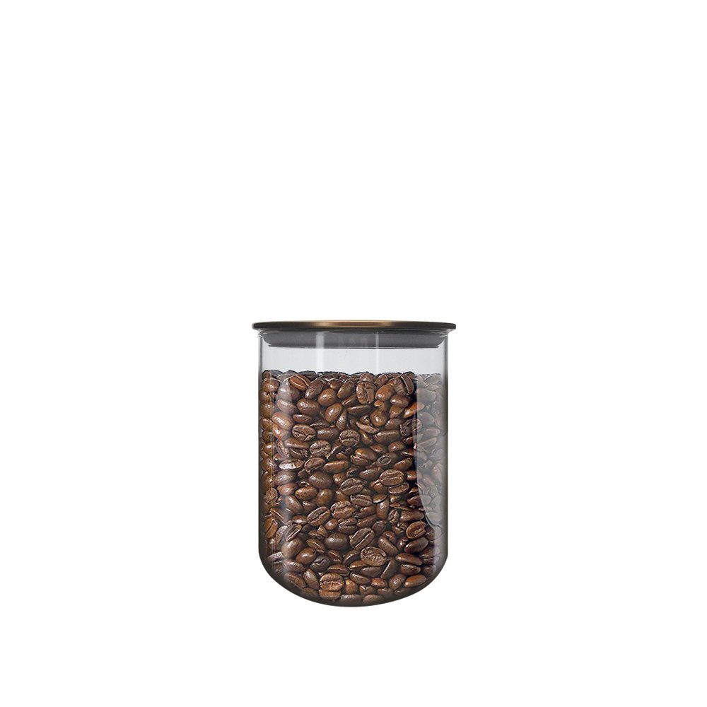 Pote Hermetico Borosilicato Tampa Inox 1 Litros