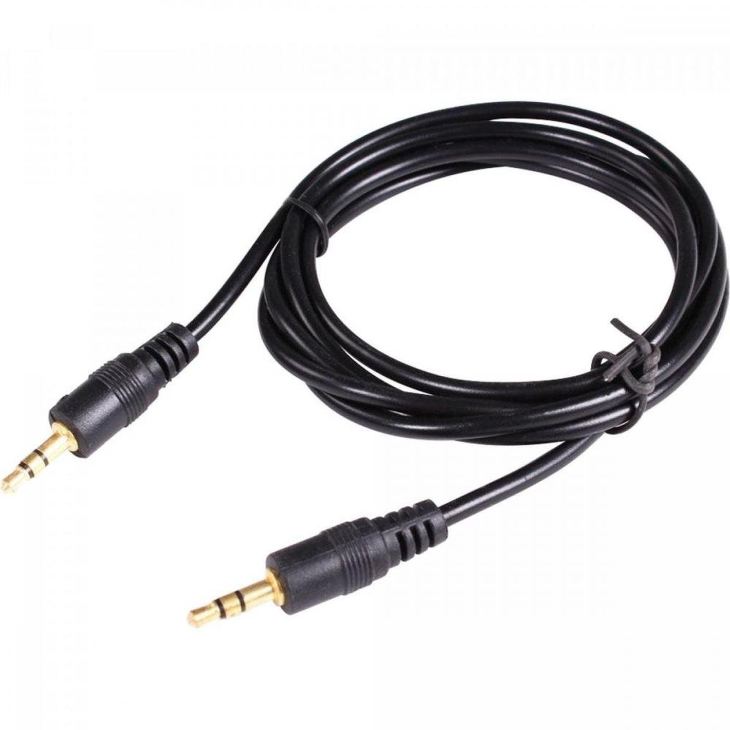 Cabo Auxiliar P2 x P2 2m Cbx-A2p220 Preto Exbom