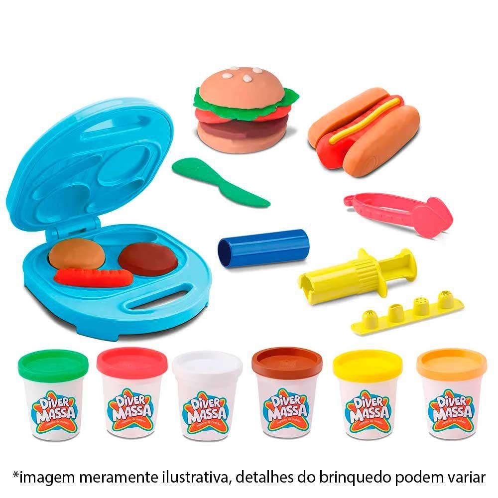 Brinquedo Lanchonete Divertida Diver Toys Ref 8057