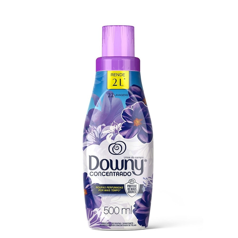 Amaciante Downy Concentrado Lírios do Campo 500ml