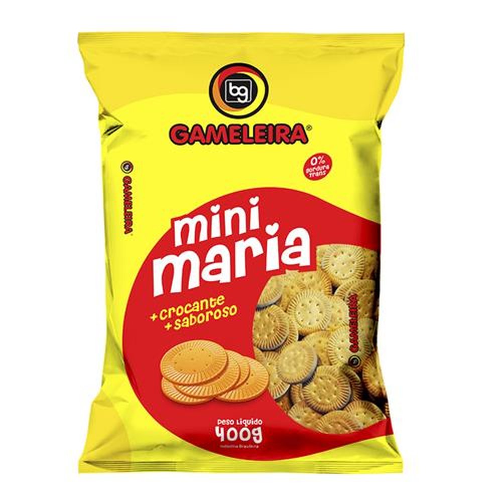 Biscoito Mini Maria 400g ( Emb. Contém 10 und. de 400g)