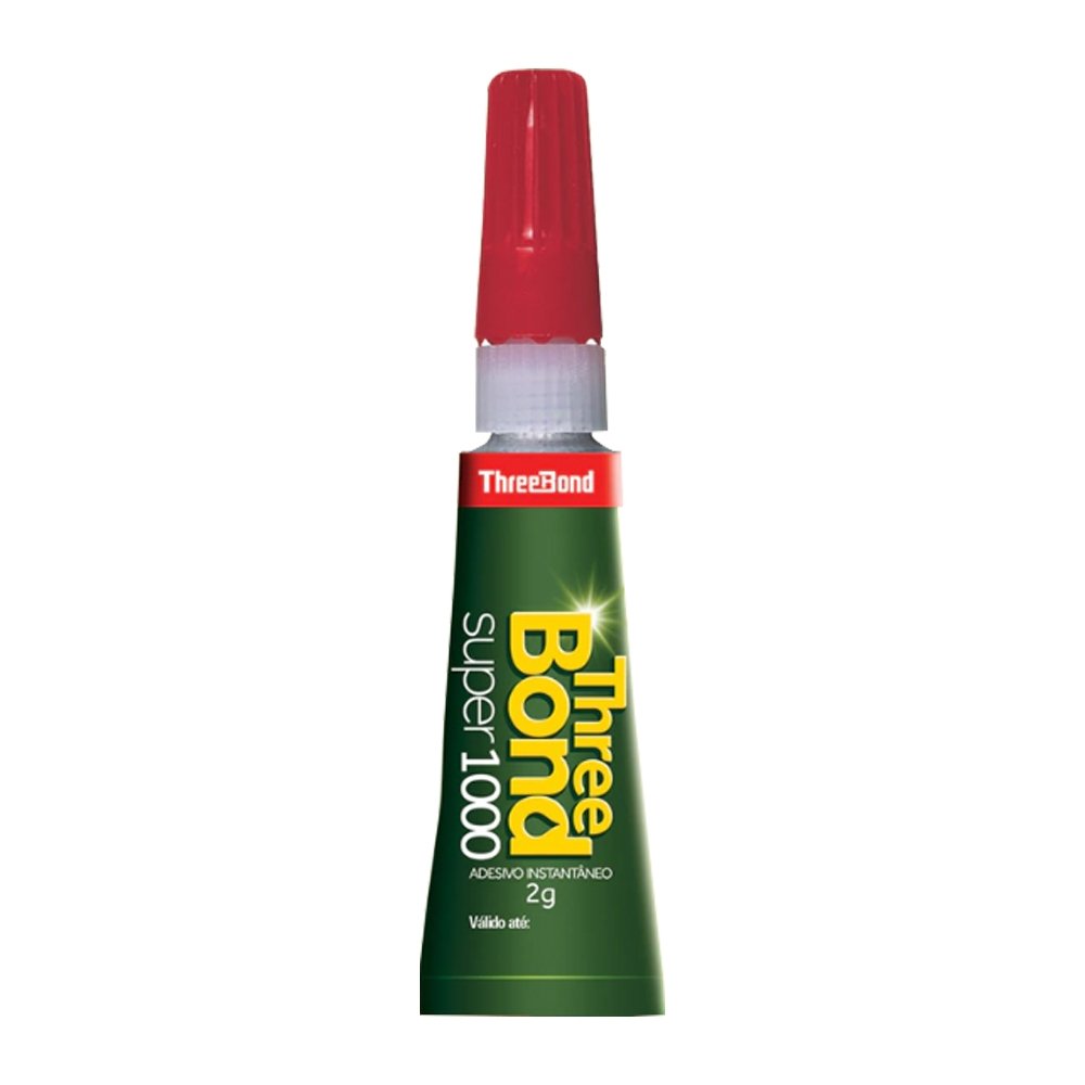 Cola Three Bond Super 1000 2g - Embalagem com 12 Unidades