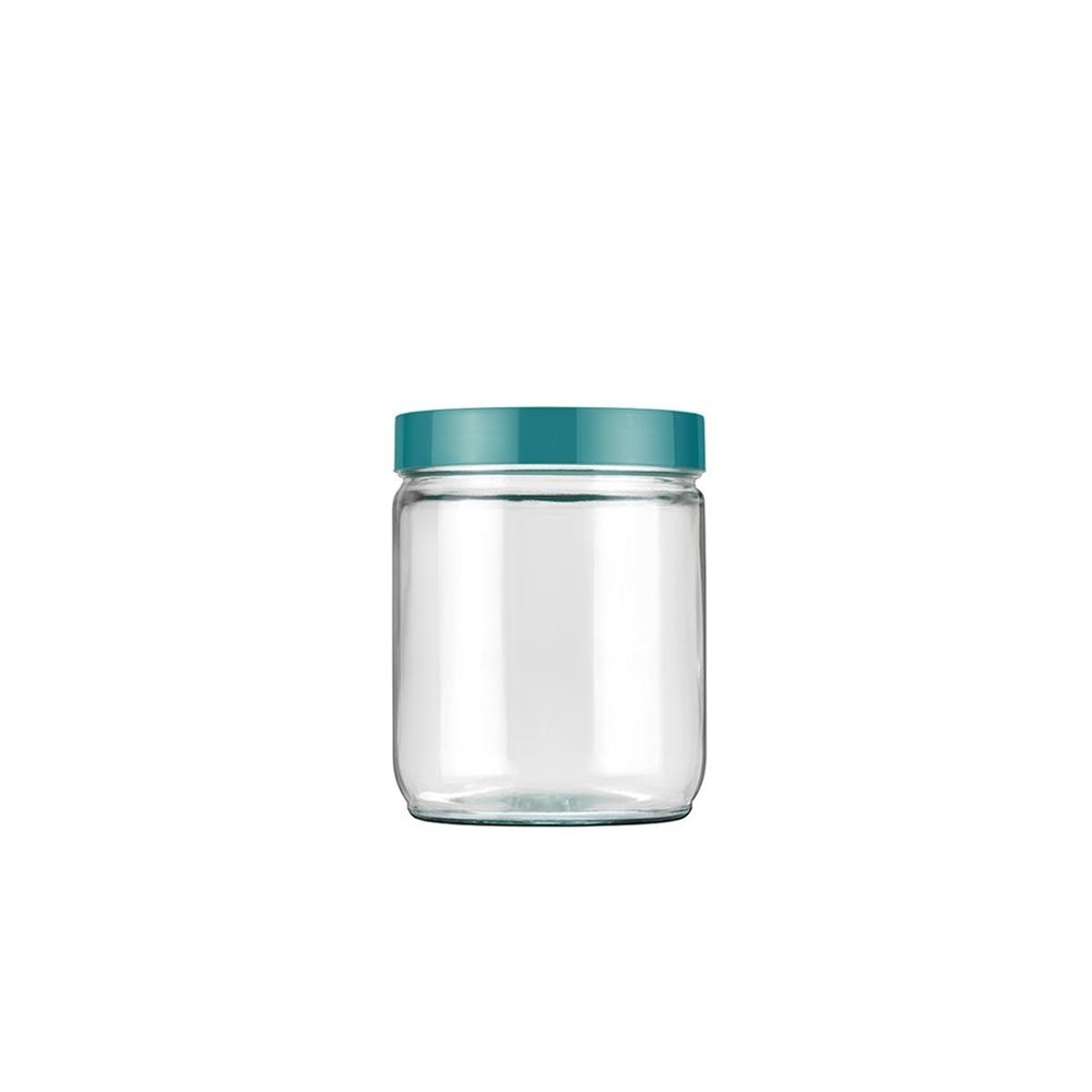 Pote Vidro 750mL Redondo com Tampa Cores Sortidas Invicta