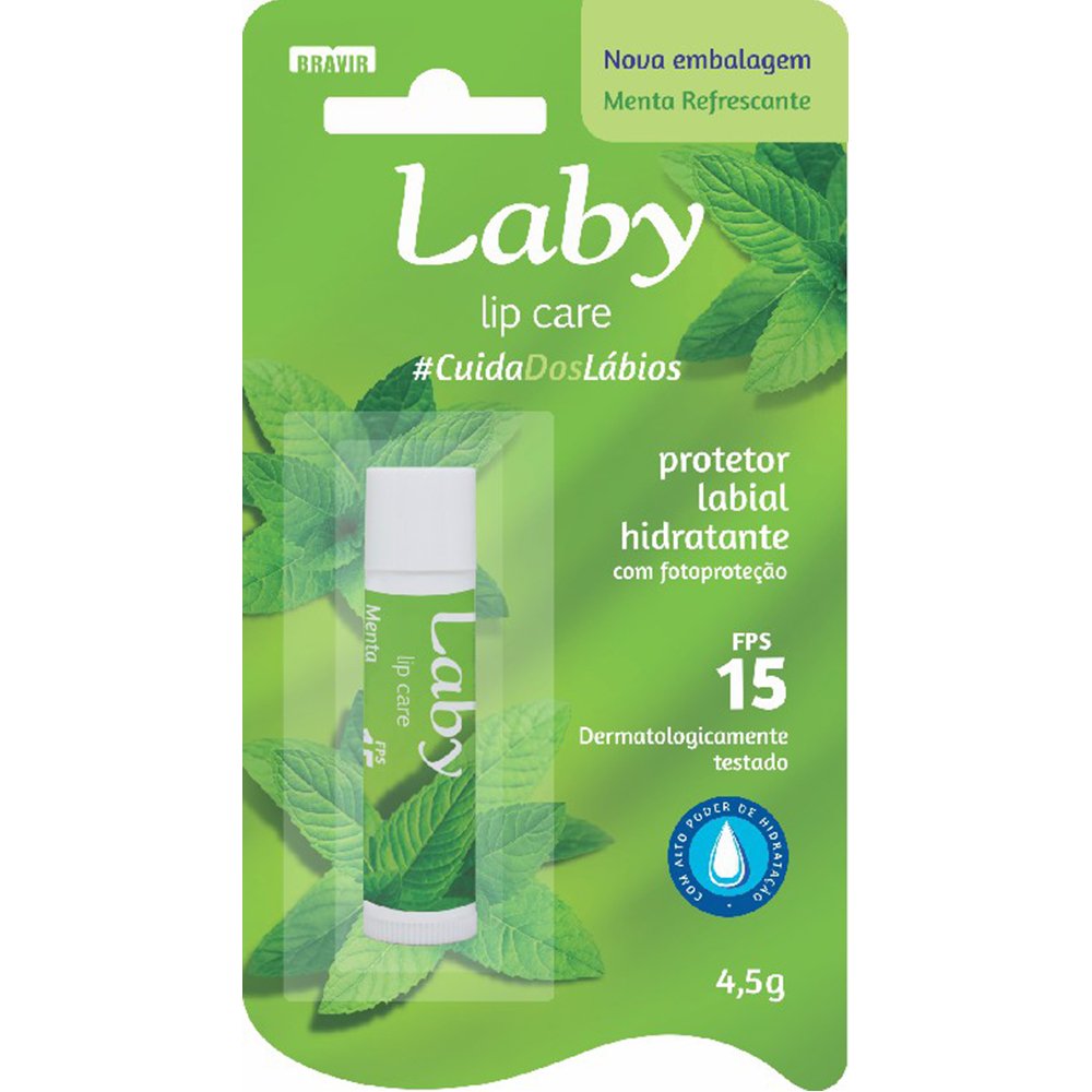 Protetor Labial Laby Fps15 Menta