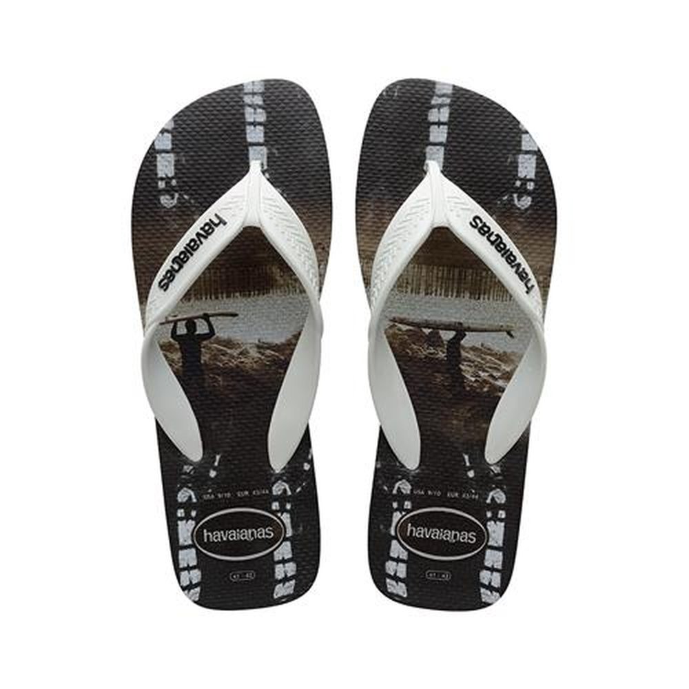 Havaianas Surf Preto/Branco/Preto 41/42
