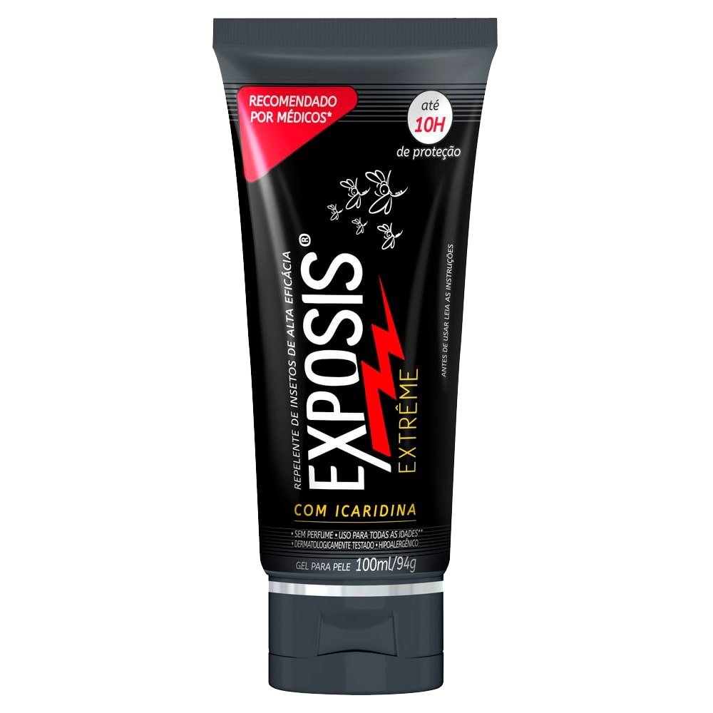 Repelente de Insetos Exposis Extreme Gel 100ml