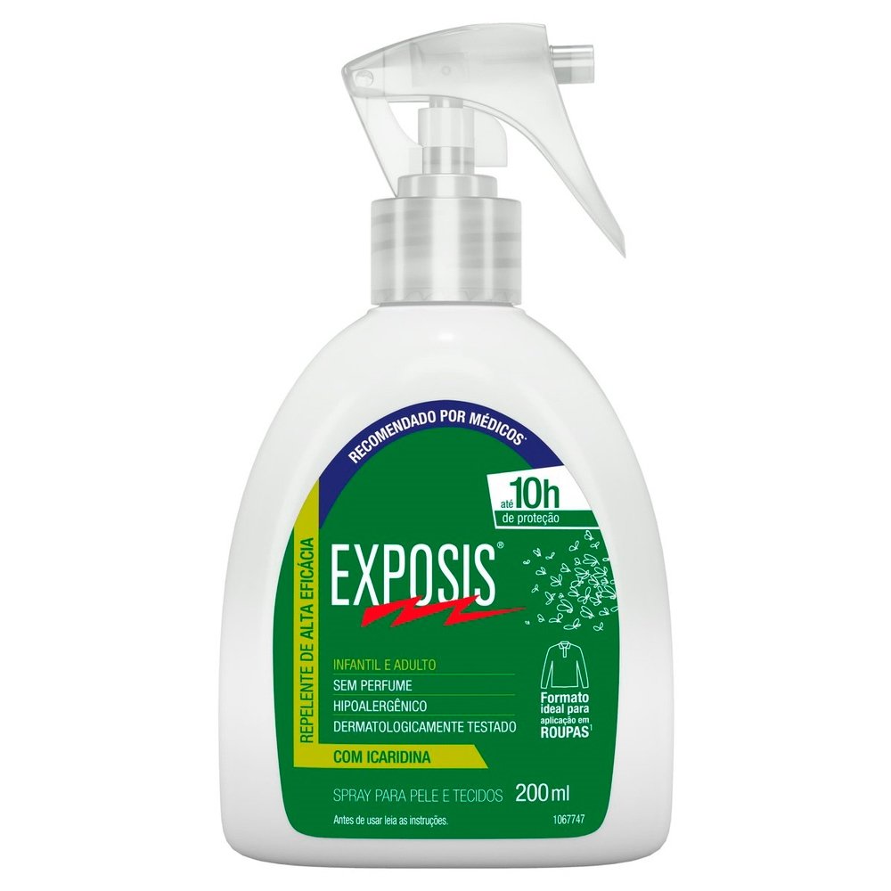 Repelente de Insetos Exposis Spray 200ml