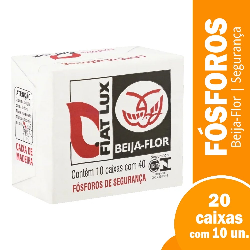 Fosforo Beija Flor 10X40Un