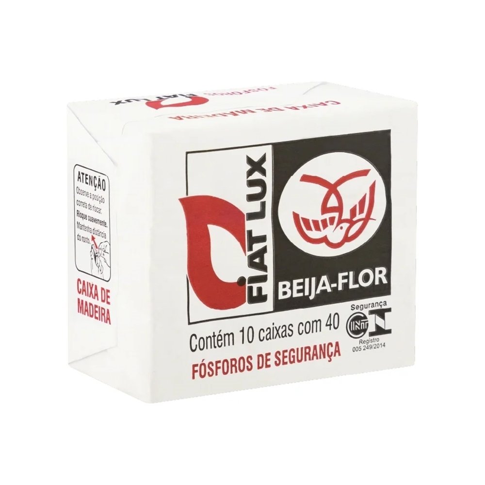 Fosforo Beija Flor 10X40Un