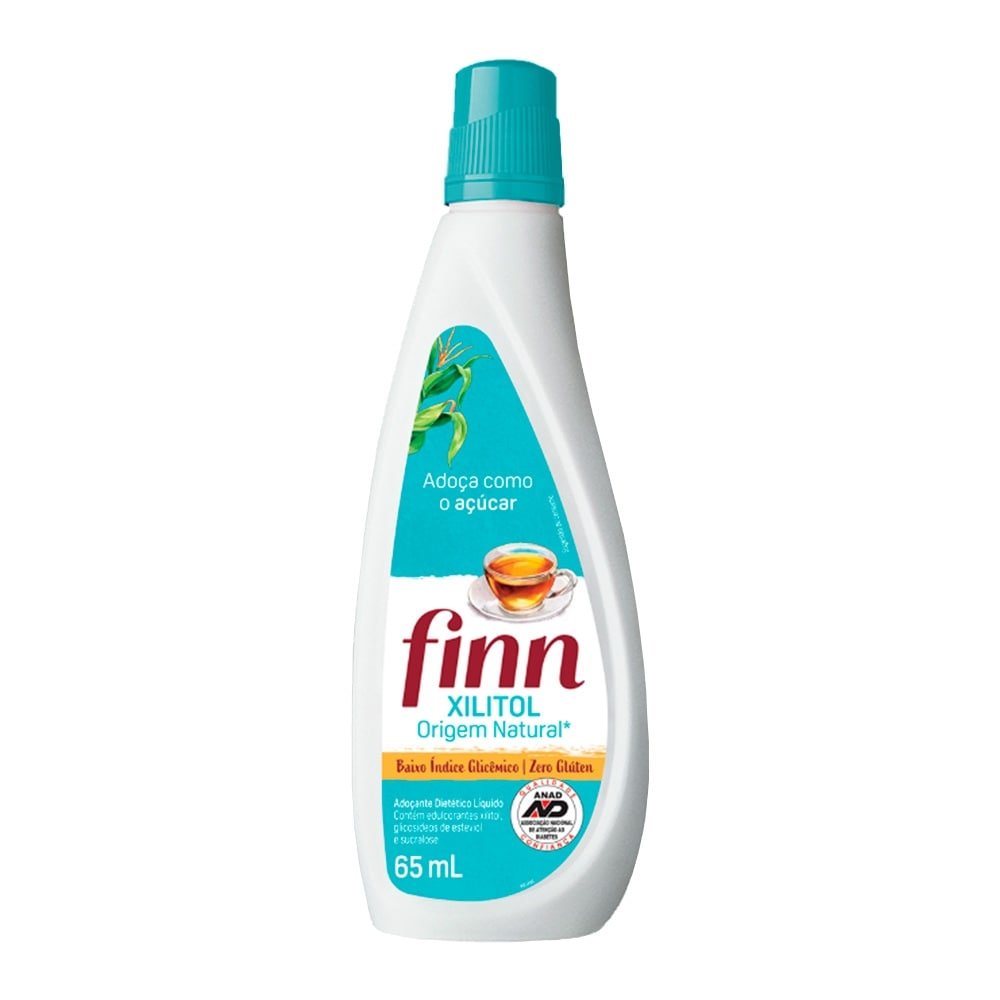 Adocante Finn Xilitol Líquido 65ml