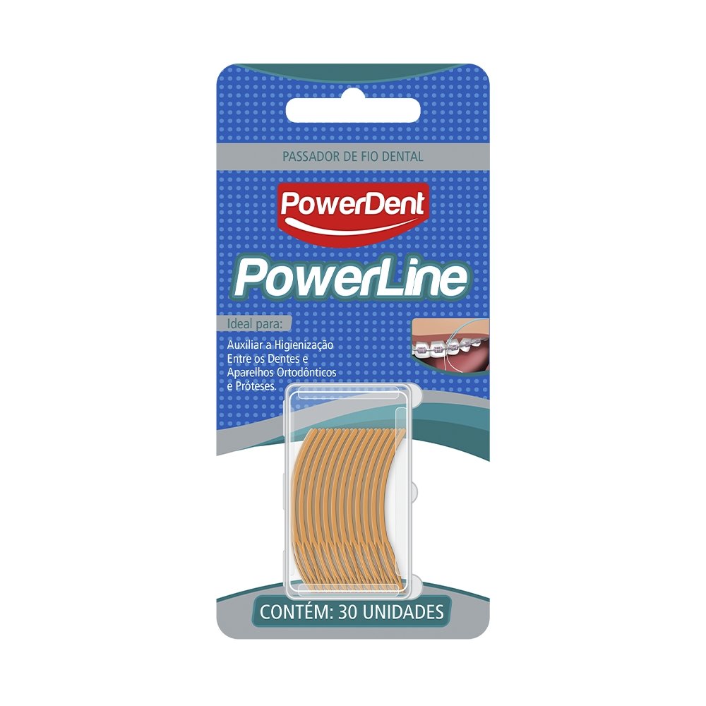 Passa Fio Power Line Powerdente Com 30