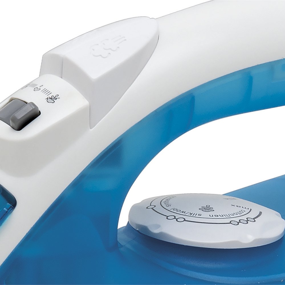 Ferro de Passar a Vapor Britânia FB167N | Base Antiaderente, Azul, 110V