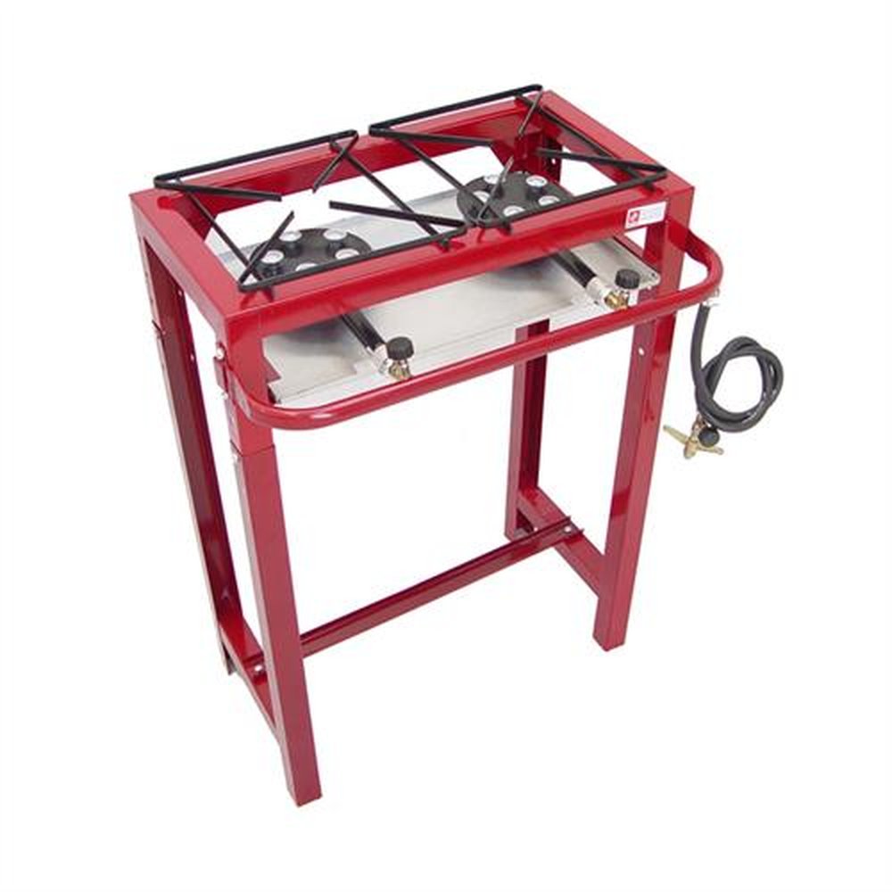 Fogão Industrial 2 Bocas Alta Pressão Chef Jr Completo